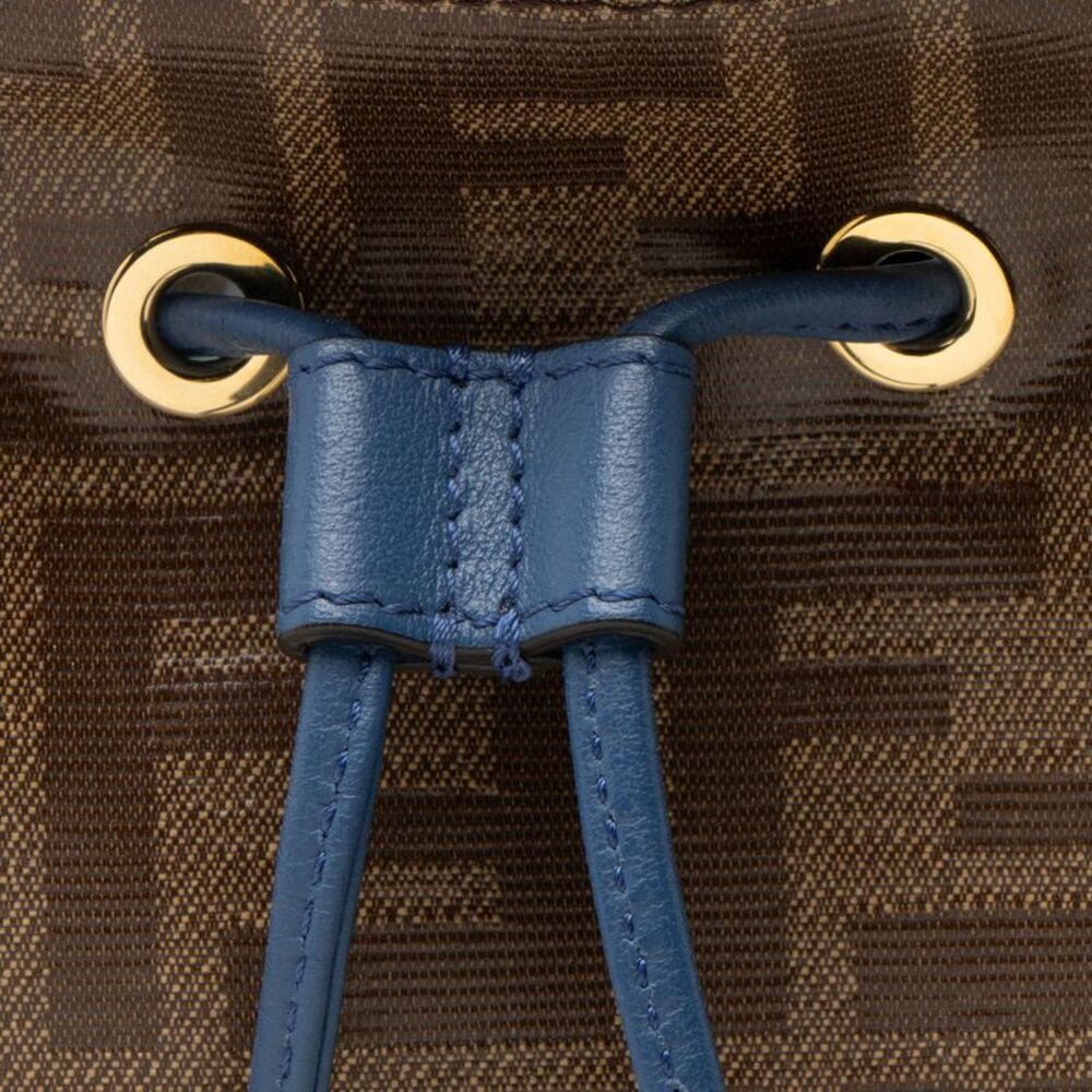 Fendi FF Spalmati Mon Tresor Grande Shoulder Bag - Picture 9 of 11